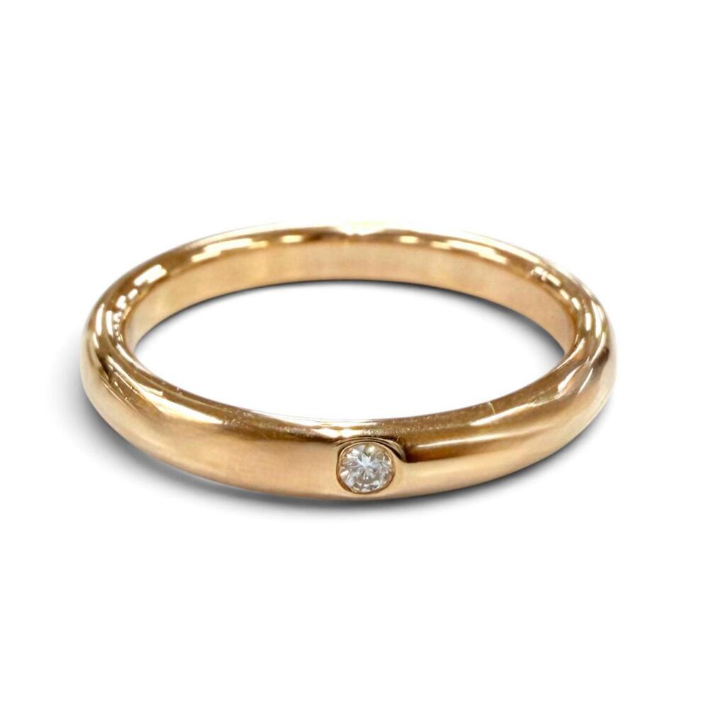 TIFFANY & CO. Gold Diamond Ring